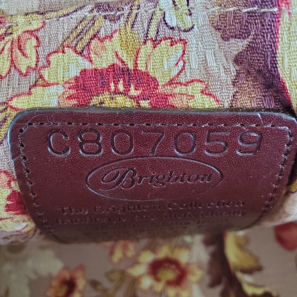 Brighton Pink Leather Purse / Handbag ๐ - Picture 7 of 8